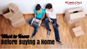 What to Know Before Buying a Home